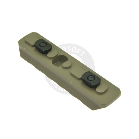 Atlas Custom Works 5-Slot M-LOK Rail Segment (Tan)