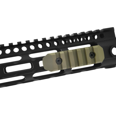 Atlas Custom Works 5-Slot M-LOK Rail Segment (Tan)