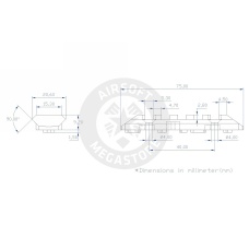 Atlas Custom Works 5-Slot M-LOK Rail Segment (Tan)
