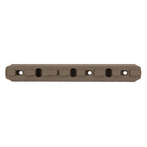 Atlas Custom Works 13-Slot M-LOK Picatinny Rail Segment - DARK EARTH