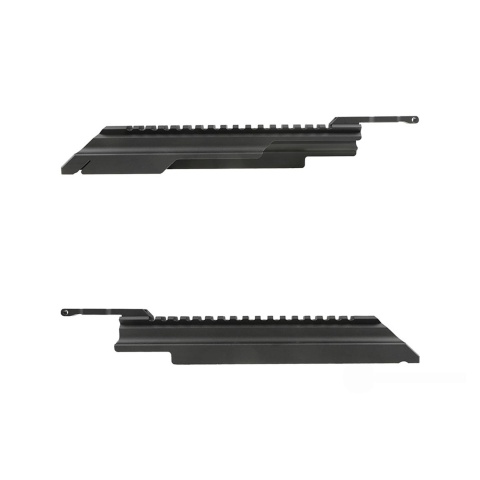 Atlas Custom Works AK Railed Top Cover for LCT & GHK AK Rifles (Color: Black)