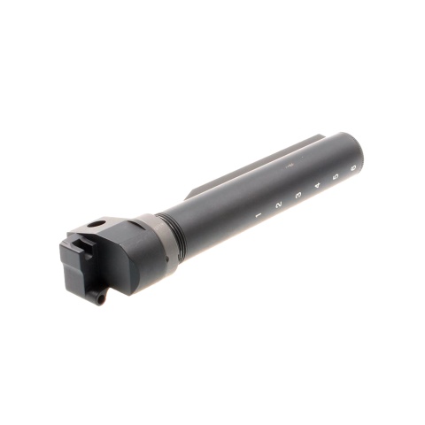 Atlas Custom Works Folding Stock Adapter and Buffer Tube System for AK Series Airsoft Rifles (Color: Black)