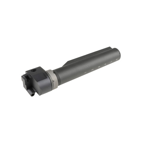 Atlas Custom Works Folding Stock Adapter and Buffer Tube System for AK Series Airsoft Rifles - (Black)