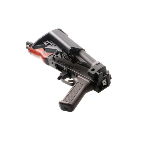 Atlas Custom Works Folding Stock Adapter and Buffer Tube System for AK Series Airsoft Rifles (Color: Black)