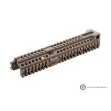 Atlas Custom Works Aluminum AK 10 inch Lower Rail Handguard - Desert Tan