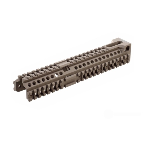 Atlas Custom Works Aluminum AK 10 inch Lower Rail Handguard - Desert Tan