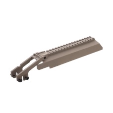 Atlas Custom Works B-33 Articulating AK Dust Cover for AK Series Airsoft AEG Rifles (Color: Desert Tan)