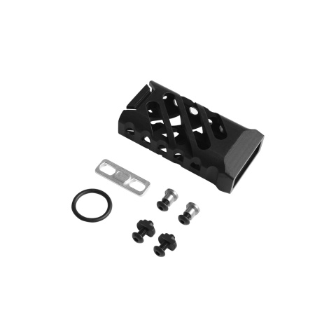 Atlas Custom Works M-LOK & KeyMod Type 2 Ultralight Short Vertical Grip 45 (Color: Black)
