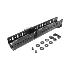 Atlas Custom Works B-30U Railed Handguard for AK Airsoft AEG Rifles (Color: Black)