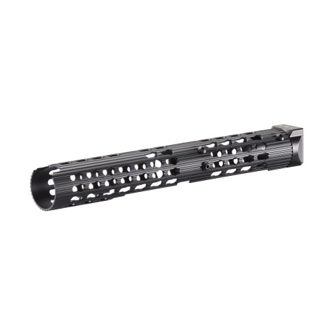 Atlas Custom Works VS-24 AK KeyMod Long Tubular Aluminum Handguard for CYMA (Color: Black)