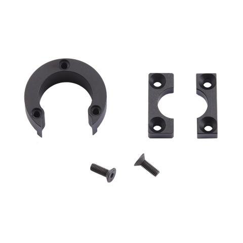 Atlas Custom Works VS-24 AK KeyMod Long Tubular Aluminum Handguard for CYMA (Color: Black)