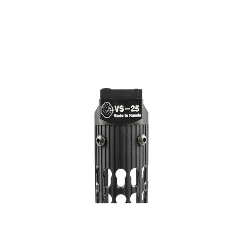 Atlas Custom Works VS-25 AK-105 Aluminum KeyMod Tubular Handguard for LCT, GHK, DB (Color: Black)