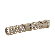 Atlas Custom Works VS-25 AK-105 Aluminum KeyMod Tubular Handguard For CYMA (Color: Tan)