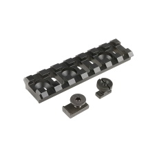 Atlas Custom Works B-2U Picatinny Rail Segment for M-LOK Rails (Color: Black)