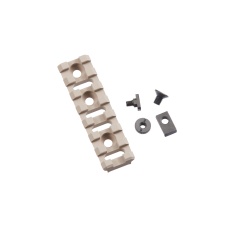 Atlas Custom Works B-2U 7 Slot Rail Section for Modular Handguard Systems (Color: Desert Tan)