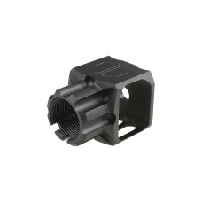 Atlas Custom Works 24mm Clockwise LAF-24 Muzzle Brake (Color: Black)