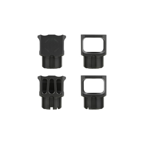 Atlas Custom Works 24mm Clockwise LAF-24 Muzzle Brake (Color: Black)