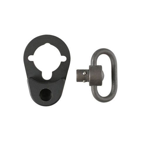 Atlas Custom Works Extended Stock QD Sling Mount for WA M4 Series (Color: Black)