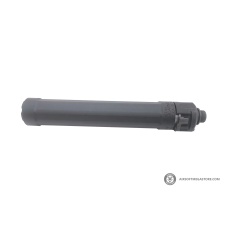 Atlas Custom Works Mock Silencer for CYMA, VFC, & TM MP5 (Color: Black)