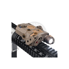 ACW LA-5 PEQ15 Flashlight/Red Laser/IR PEQ Box - Dark Earth
