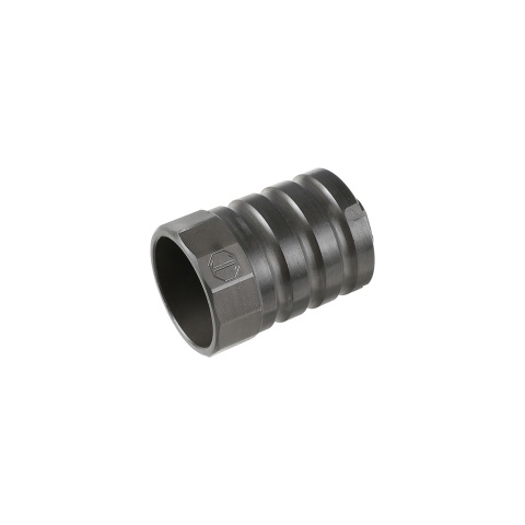 Atlas Custom Works 14mm CW 360 X12 Muzzle Brake with Blast Shield (Color: Black)