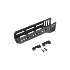 Atlas Custom Works AKM Lower Aluminum Handguard for LCT, GHK, DBoys AK Series Airsoft Rifles (Color: Black)