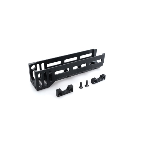 Atlas Custom Works AKM Lower Aluminum Handguard for LCT, GHK, DBoys AK Series Airsoft Rifles (Color: Black)
