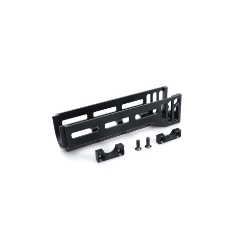 Atlas Custom Works AKM Lower Aluminum Handguard for LCT, GHK, DBoys AK Series Airsoft Rifles (Color: Black)