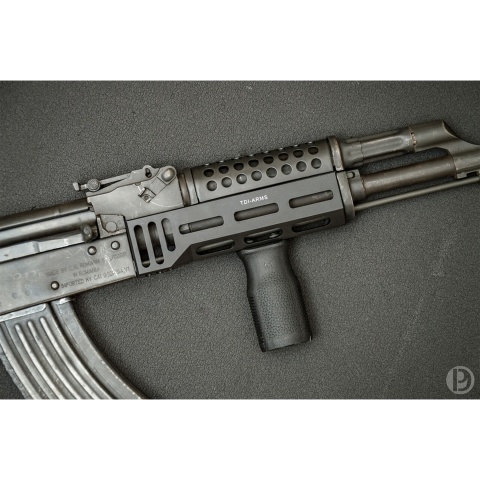 Atlas Custom Works AKM Lower Aluminum Handguard for LCT, GHK, DBoys AK Series Airsoft Rifles (Color: Black)