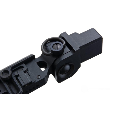 Atlas Custom Works PT-5 Side Folding Stock for GHK AKM Airsoft AEG Rifles (Color: Black)