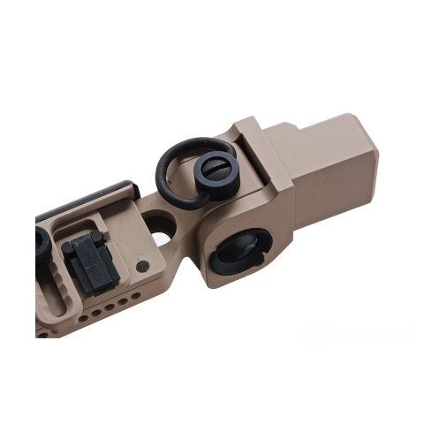 Atlas Custom Works PT-5 Side Folding Stock for GHK AKM Airsoft AEG Rifles (Color: Tan)