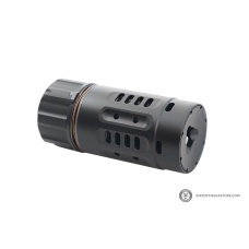 Atlas Custom Works DA Enhanced 14mm CCW Muzzle Brake (Color: Black)