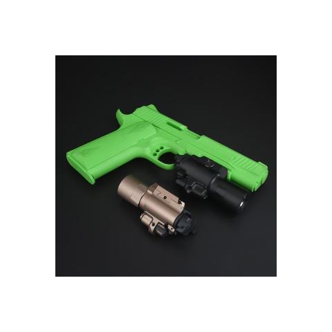ACW X400 Ultra 450 Lumen Pistol Light and Laser - Dark Earth