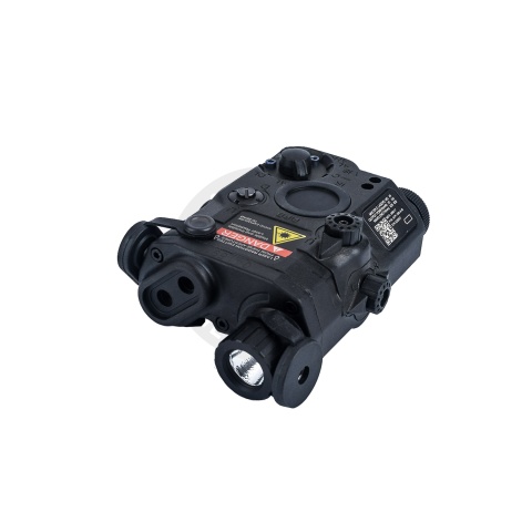 ACW LA-5 PEQ15 Illuminator with Flashlight and Visible and IR Red Laser - Black