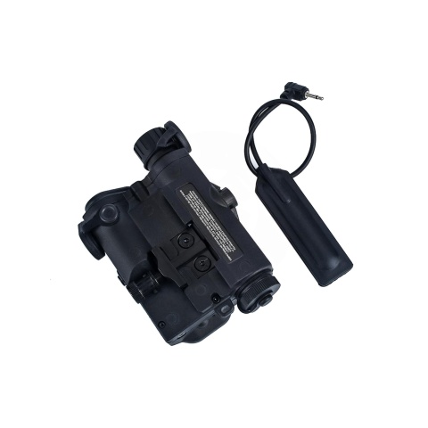 ACW LA-5 PEQ15 Illuminator with Flashlight and Visible and IR Red Laser - Black