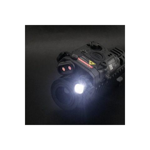 ACW LA-5C Illuminator w/ Flashlight, Visible and IR Green Laser PEQ-15 - Black