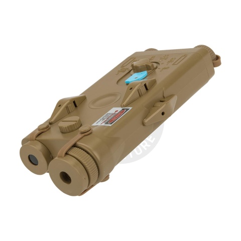 ACW External Battery Box with Integrated Laser PEQ 2 - Dark Earth