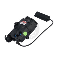 ACW Dummy LA-5C PEQ15 Box with Green Laser - Black
