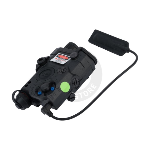 ACW Dummy LA-5C PEQ15 Box with Green Laser - Black