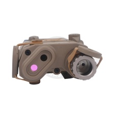 ACW Dummy LA-5C PEQ15 Box with Green Laser - Dark Earth
