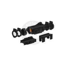 Atlas Custom Works ZV-1 Red Dot with Low Mount and Riser (Black)