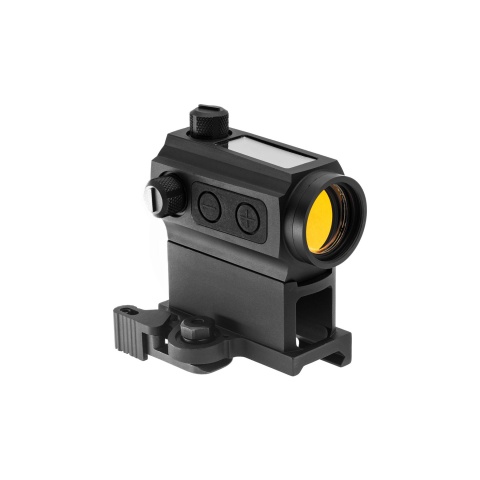 Atlas Custom Works Solar Power Red Dot w/ Riser Mount and Killflash (Black)