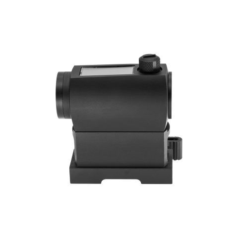 Atlas Custom Works Solar Power Red Dot w/ Riser Mount and Killflash (Black)