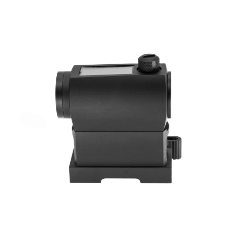 Atlas Custom Works Solar Power Red Dot w/ Riser Mount and Killflash (Black)