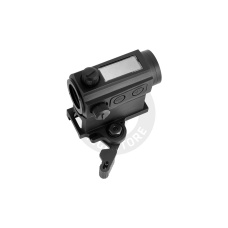 Atlas Custom Works Solar Power Red Dot w/ Riser Mount and Killflash (Black)