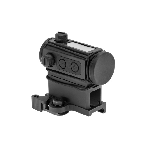 Atlas Custom Works Solar Power Red Dot w/ Riser Mount and Killflash (Black)