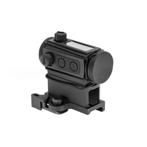 Atlas Custom Works Solar Power Red Dot w/ Riser Mount and Killflash (Black)