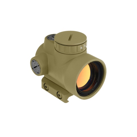 Atlas Custom Works MRO Red Dot Sight w/ Low Mount and Killflash (Tan)