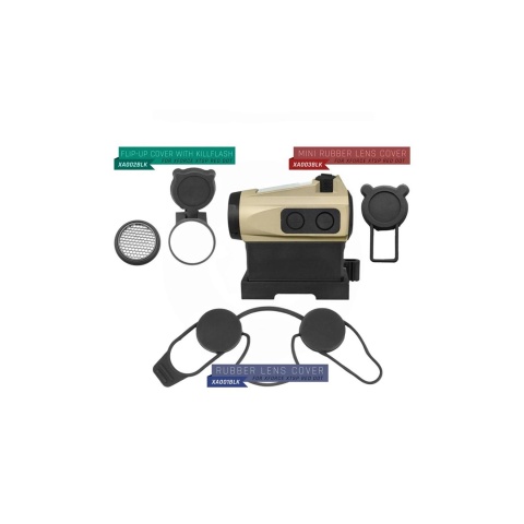 Atlas Custom Works xForce XTSP Red Dot Sight with QD Mount (Tan)