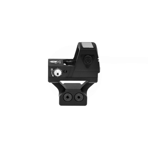 Atlas Custom Works xForce Solar Powered Mini Red Dot with Mount (Black)
